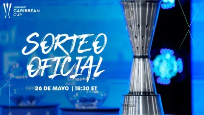 image: Sorteo Oficial | Copa del Caribe Concacaf 2026