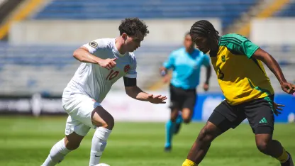 image: Empate tardío de Leighton asegura punto para Jamaica ante Canadá