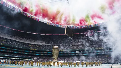 image: Andrea Trega's account of Mexico's first match 📷🇲🇽