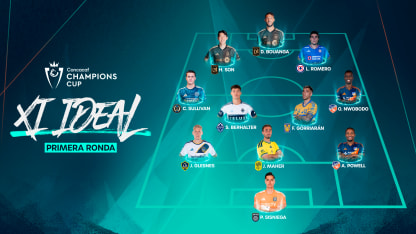 image: Berhalter, Bouanga y Son encabezan el XI Ideal de la Primera Ronda de la Copa de Campeones