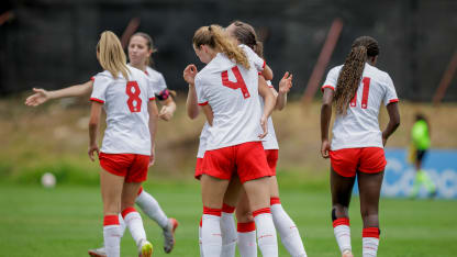 image: Canada defends first place against El Salvador in final day of Women’s U-17 Qualifiers