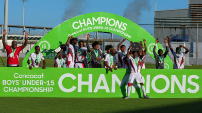 image: Suriname are the League C champions