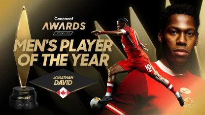 image: Jonathan David wins first Concacaf Men’s Player of the Year Award