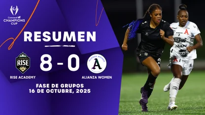 image: Rise Academy v Alianza Women | Resumen