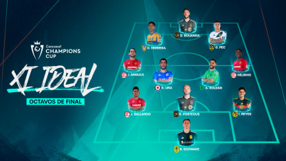 image: Gallardo, Herrera y Pec encabezan el Once Ideal de los Octavos de Final de la Copa de Campeones
