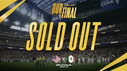 image: Concacaf Announces Sellout for 2025 Gold Cup Final at NRG Stadium