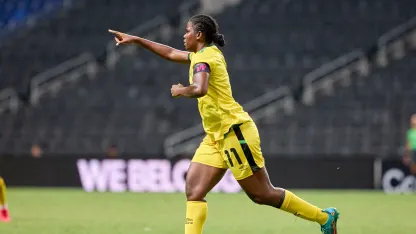 image: Jamaica punch World Cup ticket on strength of Shaw brace
