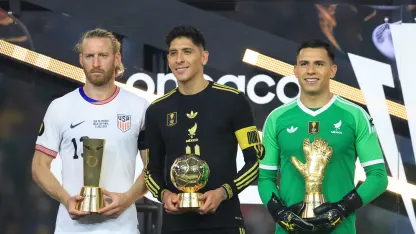 image: Álvarez, Díaz, Malagón earn 2025 Concacaf Gold Cup honors 