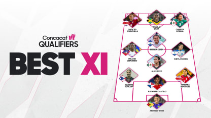 image: Chinchilla, Corral, Dumornay, and Shaw headline 2025/26 W Qualifiers Best XI