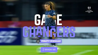 image: Trinity Rodman, del Washington Spirit: nacida para brillar | Game Changers
