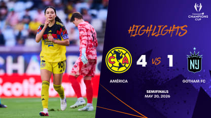 image: América vs Gotham FC | Highlights | Semifinals