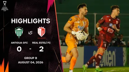 image: Antigua GFC vs Real Estelí FC l Highlights