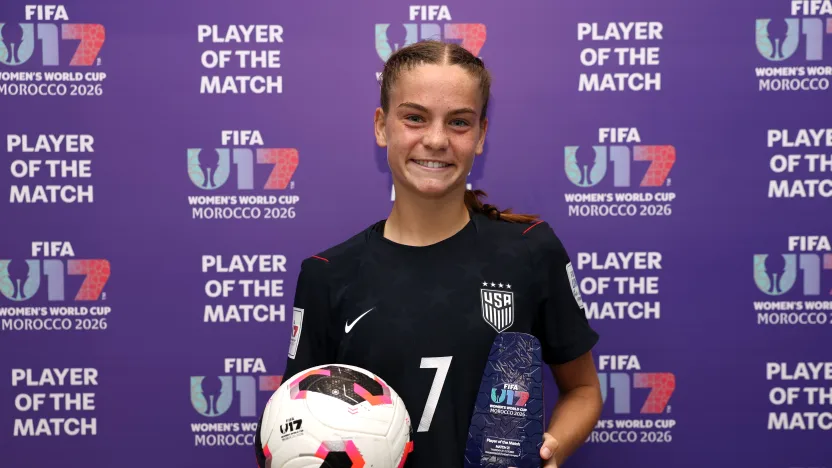 image: MVP Maddie Dimaria 