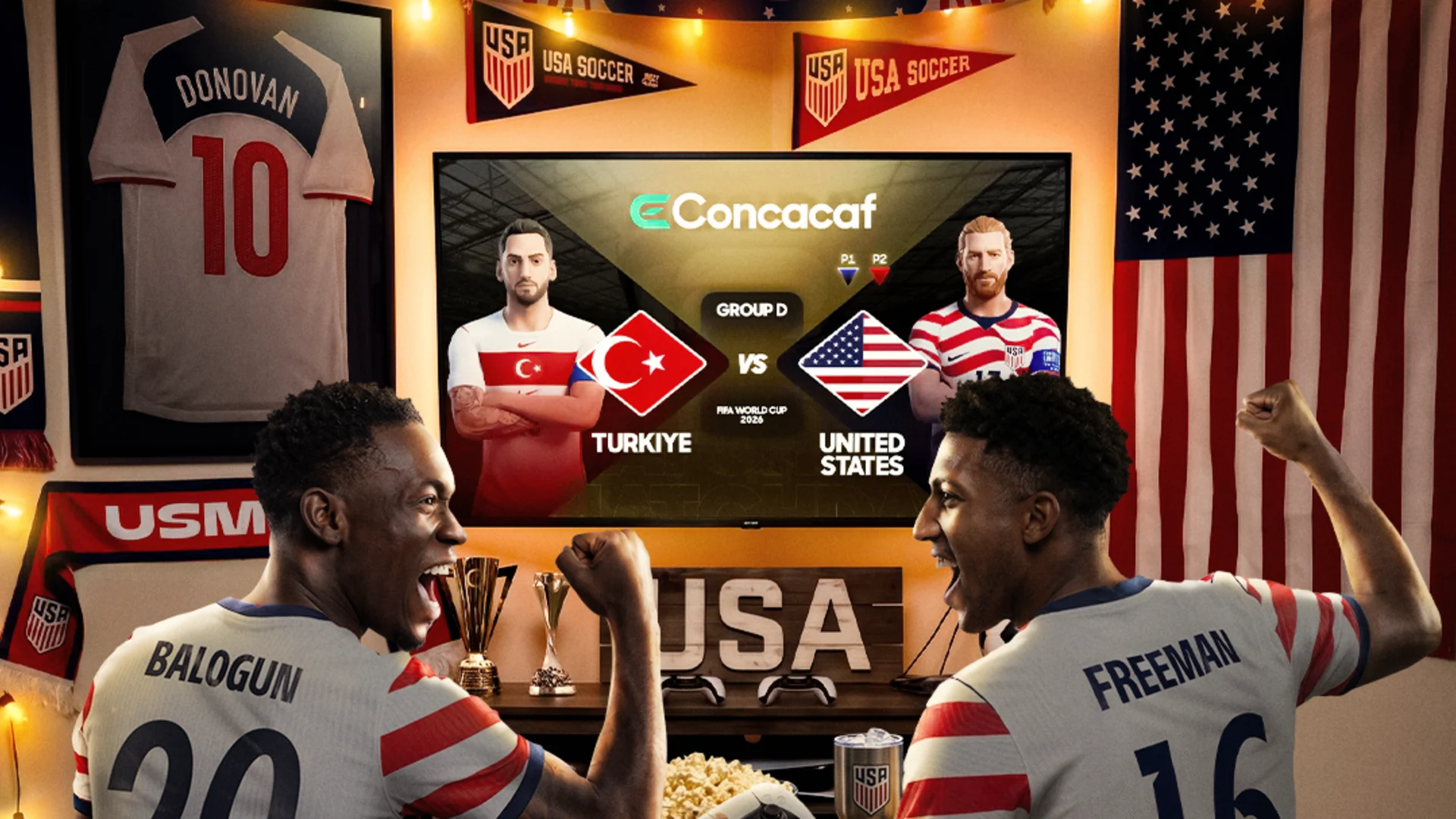 USA closes group against Türkiye