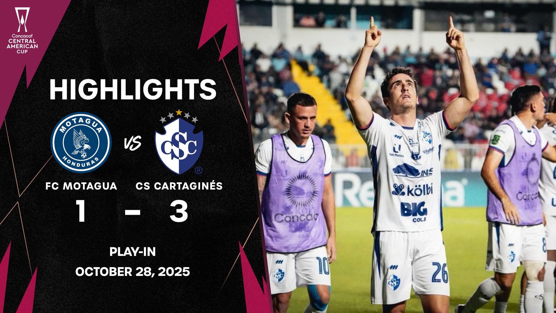 Motagua vs Cartaginés | Resumen | Repechaje | Concacaf